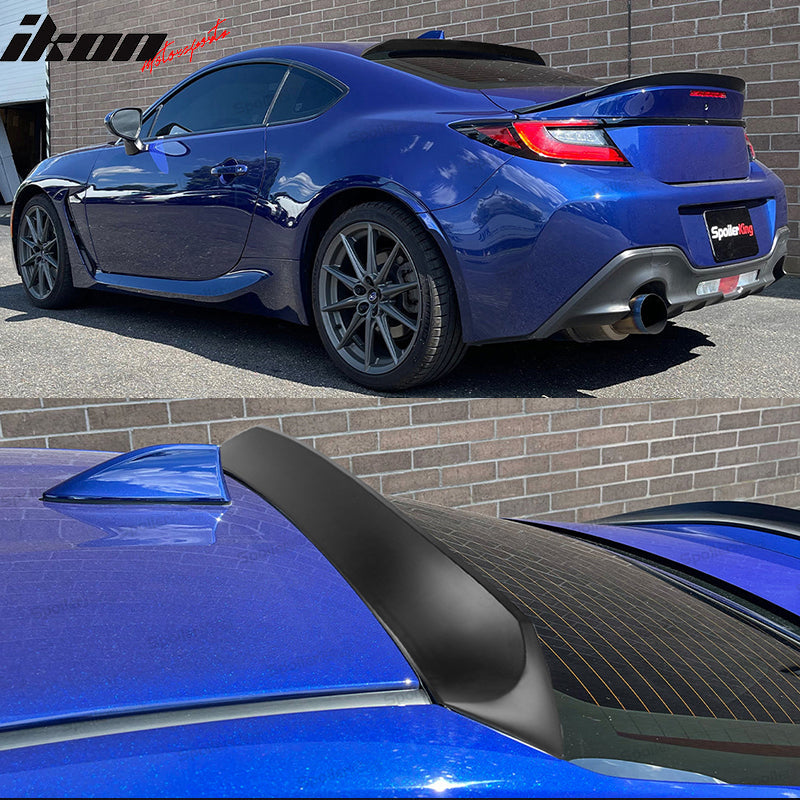 2022-2024 Subaru BRZ Toyota GR86 IKON Roof Spoiler ABS