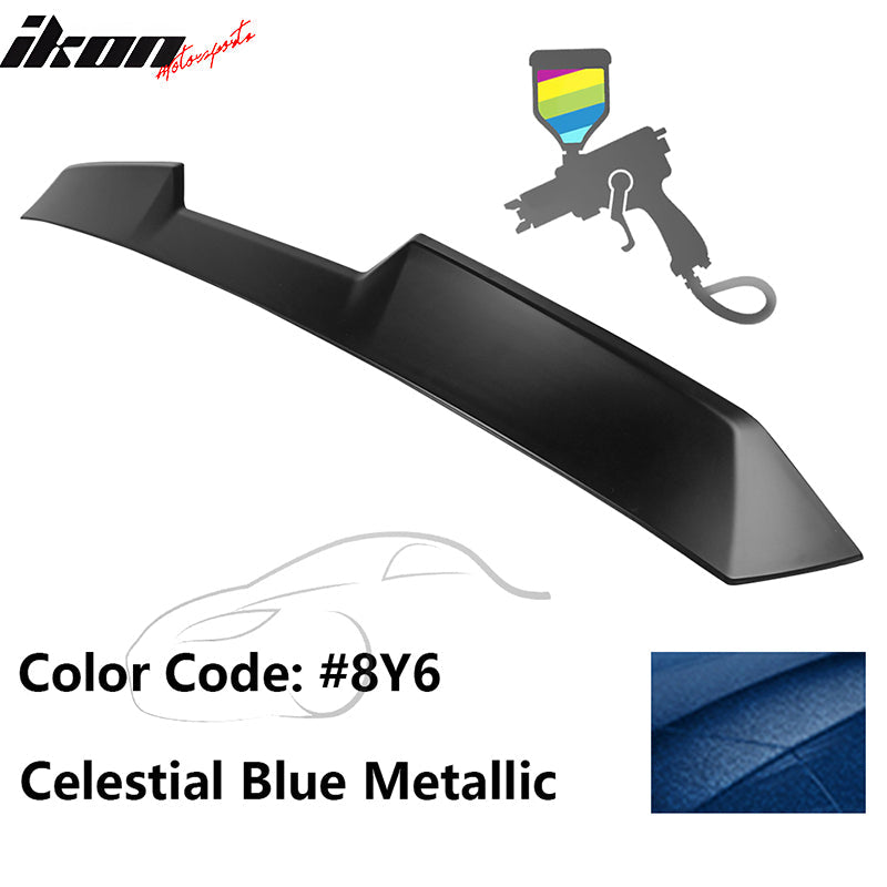 2022-2024 Subaru BRZ Toyota GR86 V Style Rear Roof Spoiler ABS