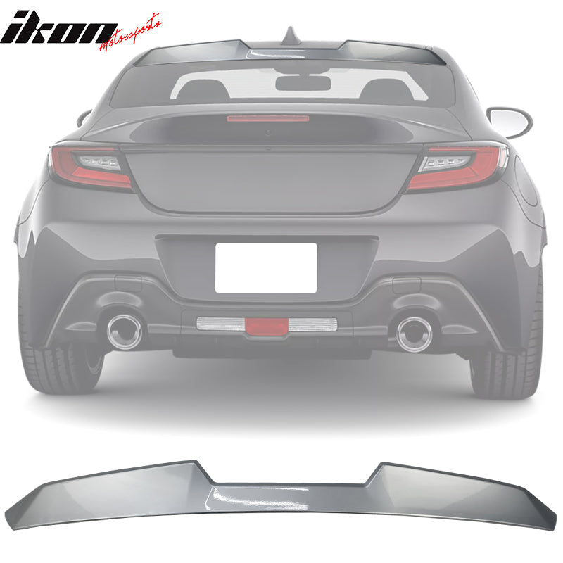 2022-2025 Subaru BRZ GR86 G1U Silver V Roof + TRD Trunk Spoiler ABS