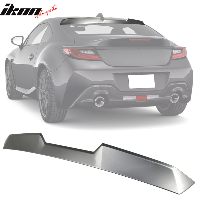 2022-2025 Subaru BRZ GR86 #P8Y Gray V Roof + TRD Trunk Spoiler ABS