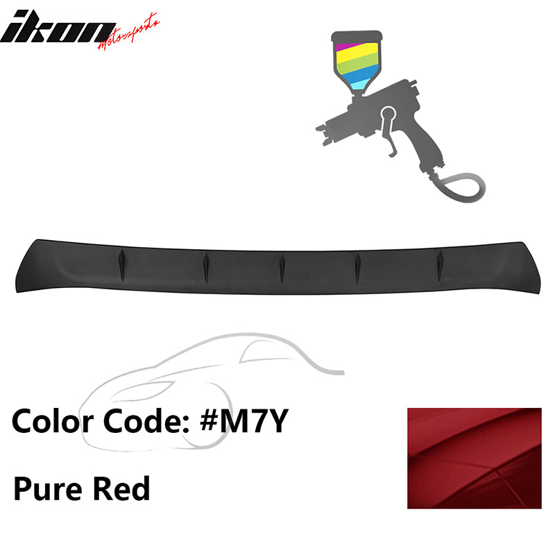 2022-2025 Subaru BRZ Toyota GR86 V2 Style #M7Y Rear Roof Spoiler ABS