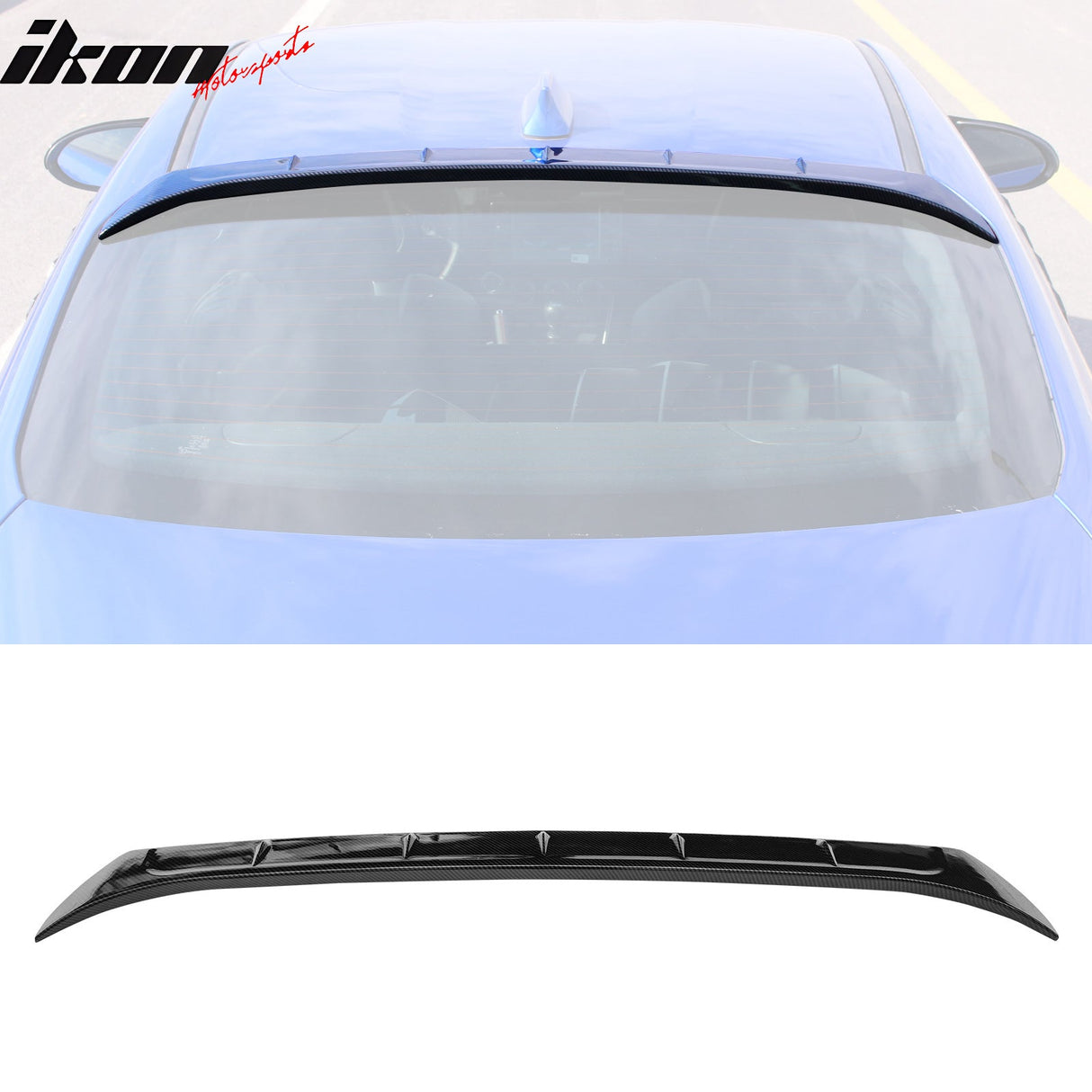 2022-2025 Subaru BRZ Toyota GR86 V Roof Spoiler ABS