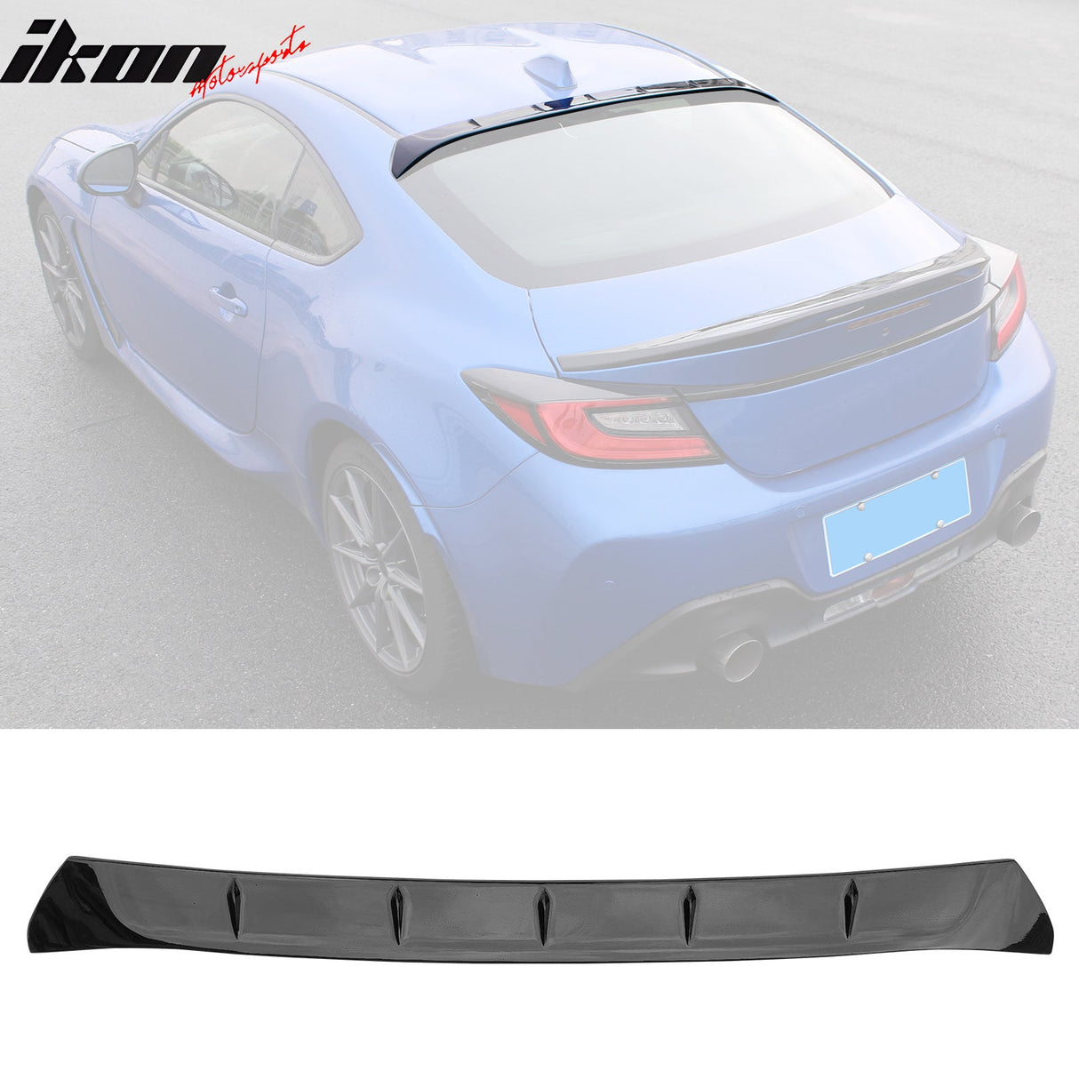 2022-2025 Subaru BRZ Toyota GR86 V Roof Spoiler ABS
