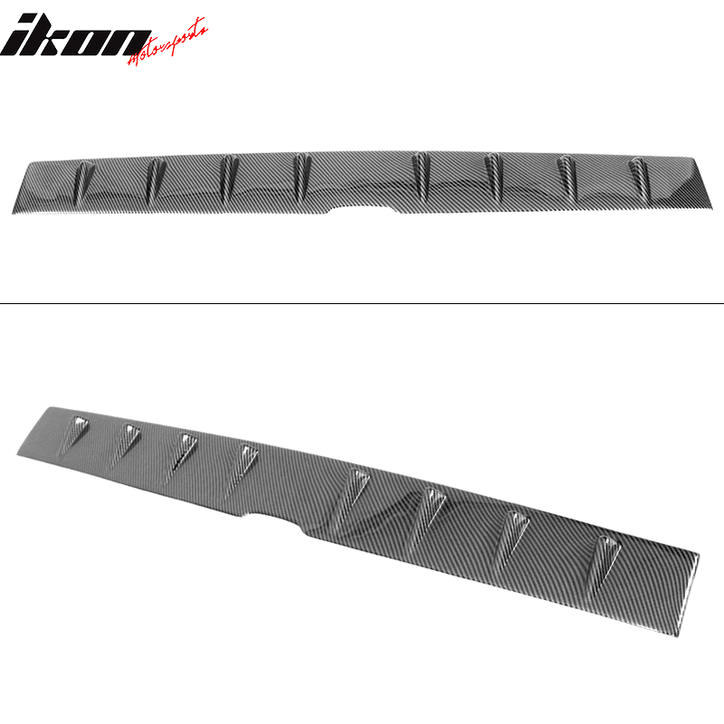 2008-2023 Dodge Challenger IKON Style Shark Fin Roof Vane Spoiler Wing