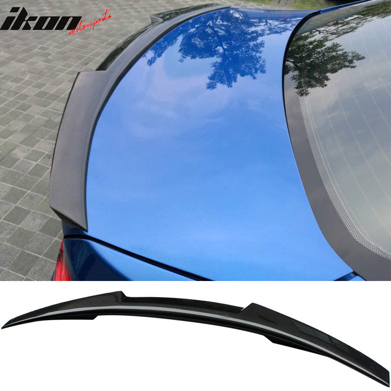 2013-2016 Audi A4 B8.5 M4 Style Carbon Fiber Rear Trunk Spoiler Wing
