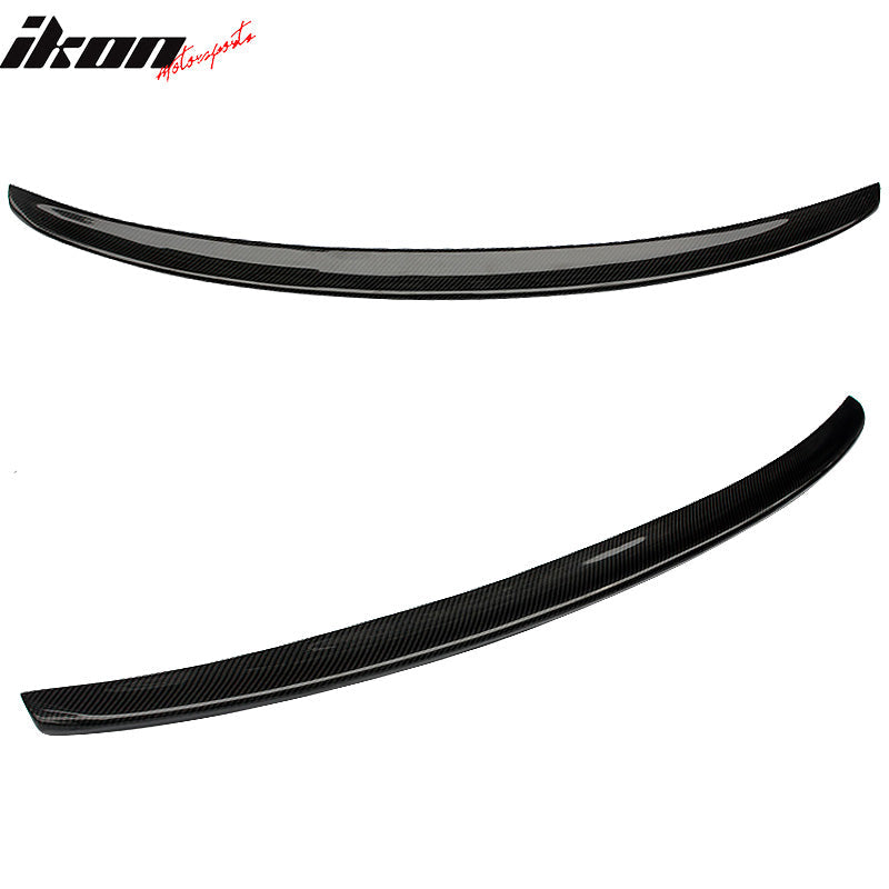 2017-2025 Audi A4 B9 Sedan S4 Style Rear Spoiler Wing Carbon Fiber