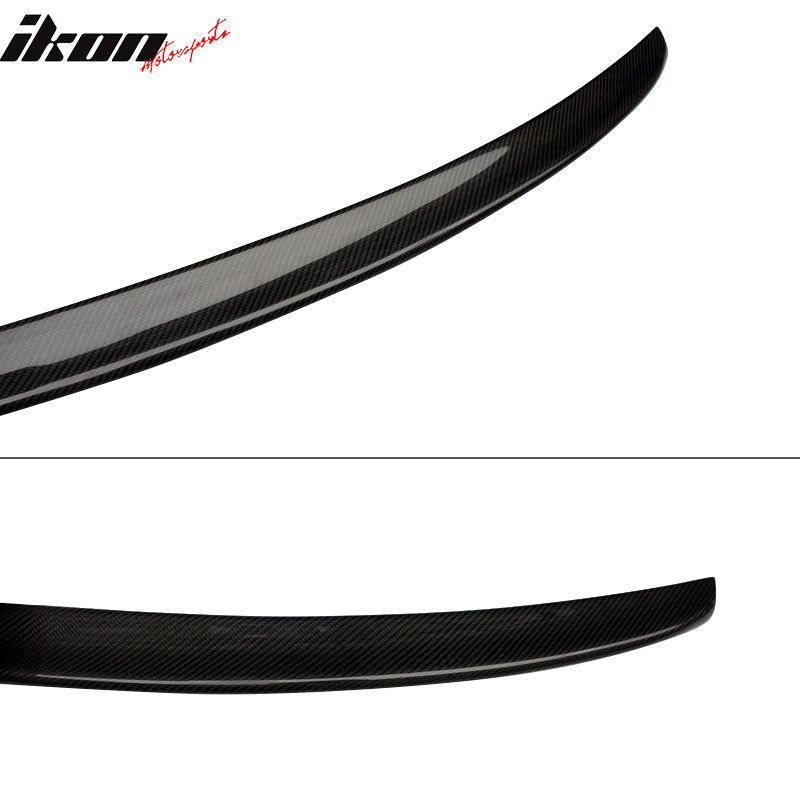 2017-2025 Audi A4 B9 Sedan S4 Style Rear Spoiler Wing Carbon Fiber