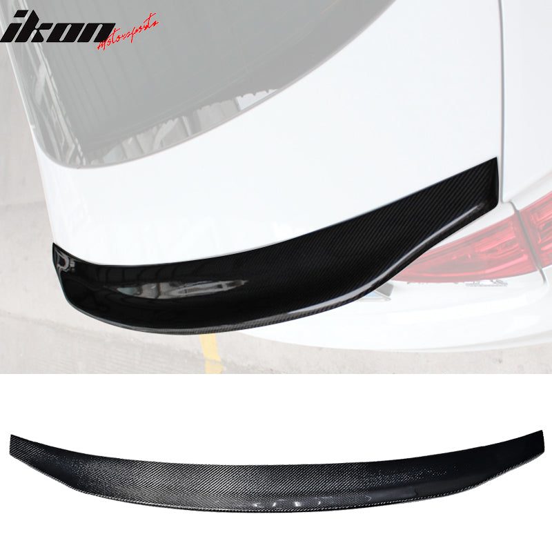 2018-2022 Audi A5 S5 B9 Hatchback C Style Carbon Fiber Trunk Spoiler