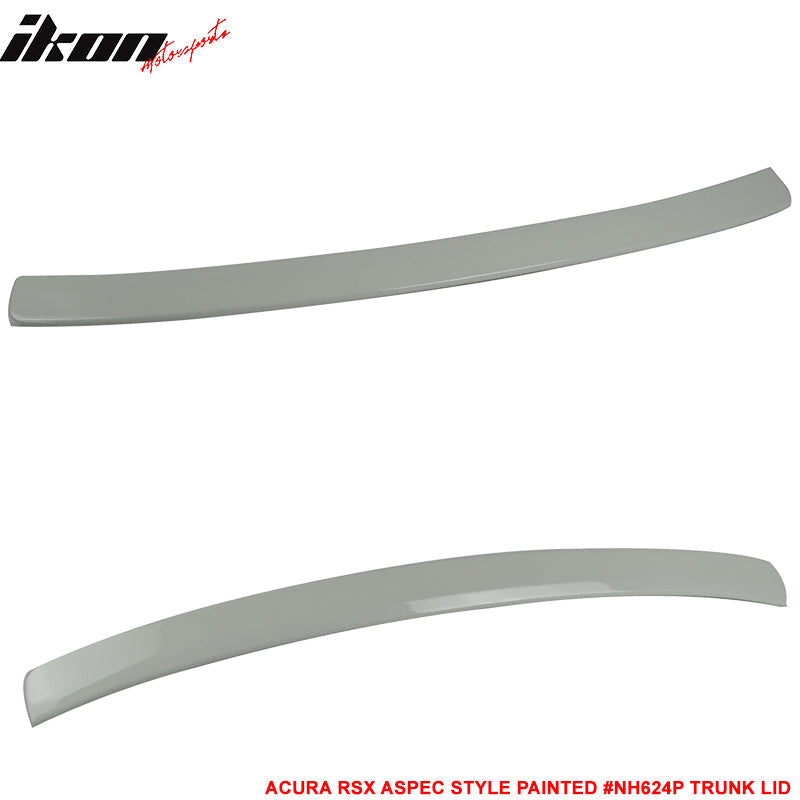 2002-2006 Acura RSX T-R Aspec Painted #NH624P Rear Spoiler Wing + Lid