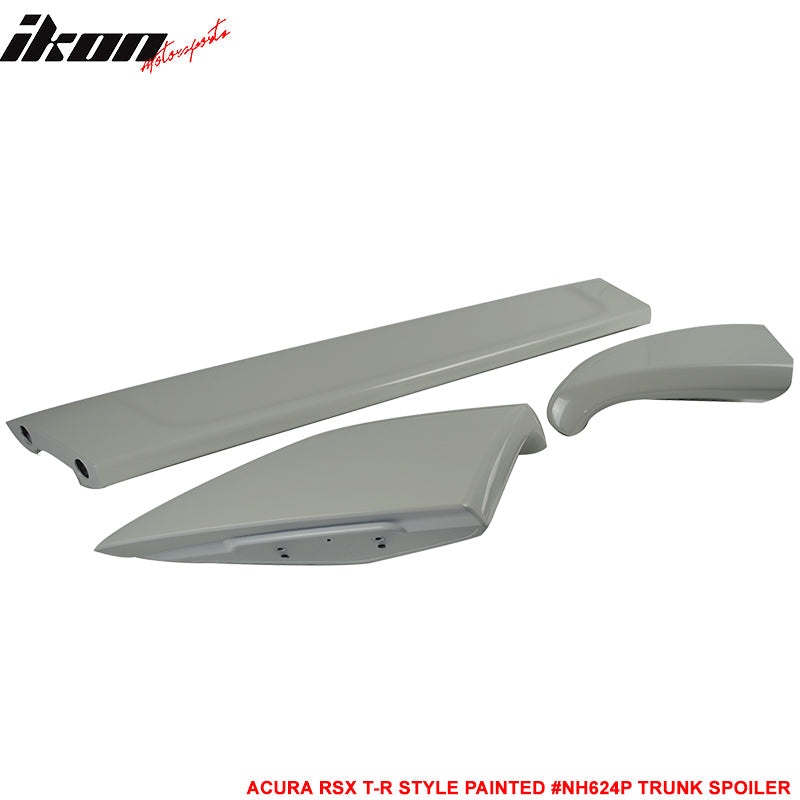 2002-2006 Acura RSX T-R Aspec Painted #NH624P Rear Spoiler Wing + Lid