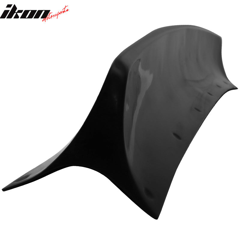 1984-1992 BMW E30 RB Style Unpainted Black Rear Spoiler Wing PU