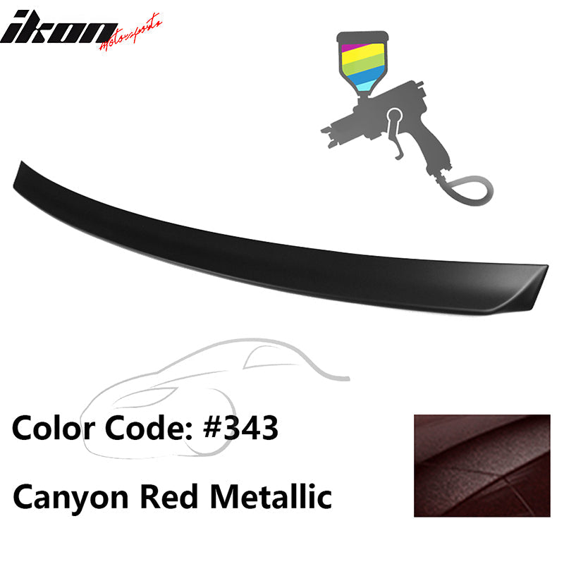1999-2005 BMW E46 3-Series AC Rear Spoiler Black ABS