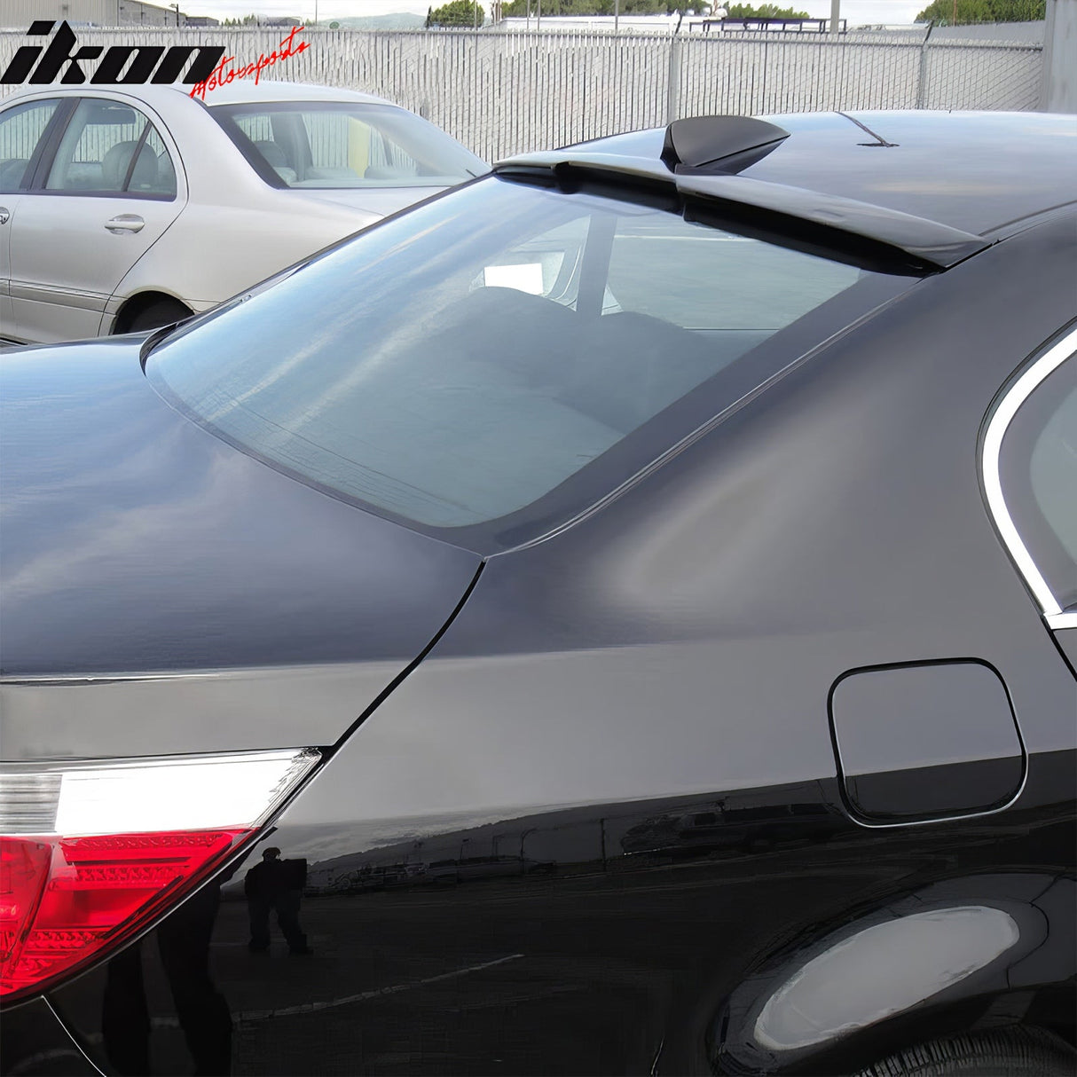 2004-2010 BMW E60 5 Series M5 4Dr AC Style Unpainted Gray Roof Spoiler