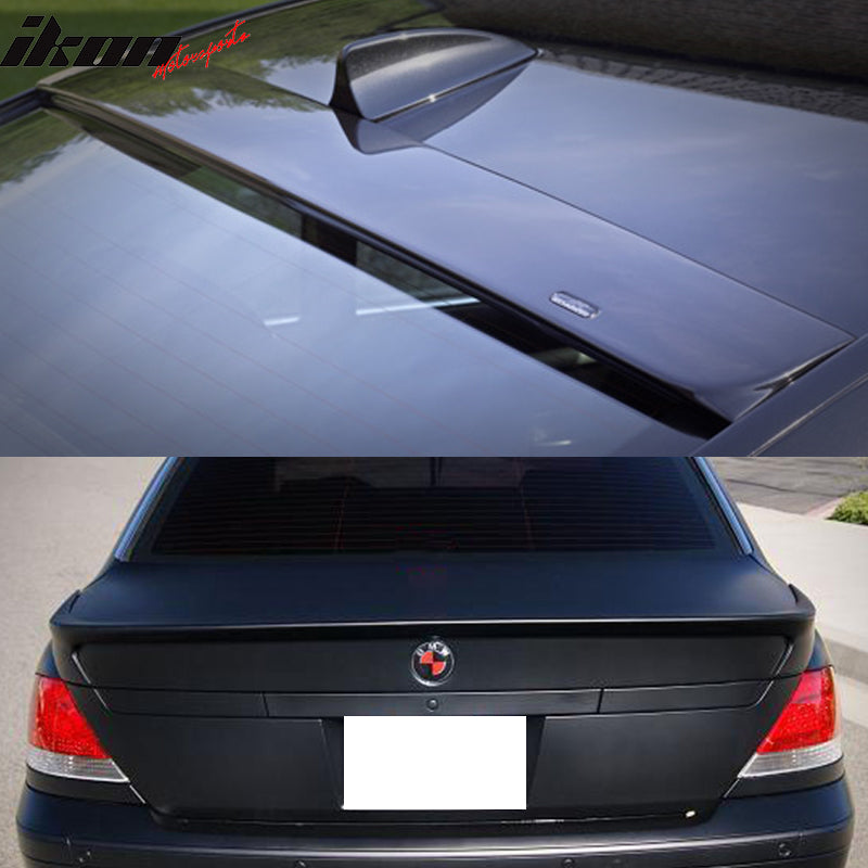 Fits 02-05 BMW E65 7-Series 745i 760i AC-S-Style Roof Spoiler