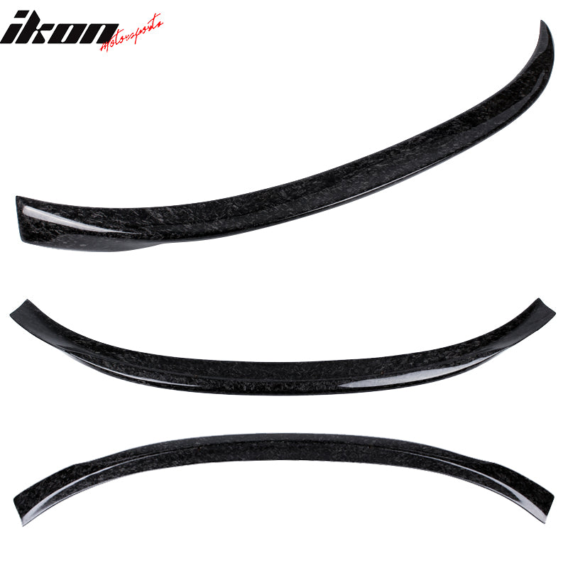 2008-2014 BMW X6 E71 P Style Forged Carbon Rear Trunk Spoiler Wing