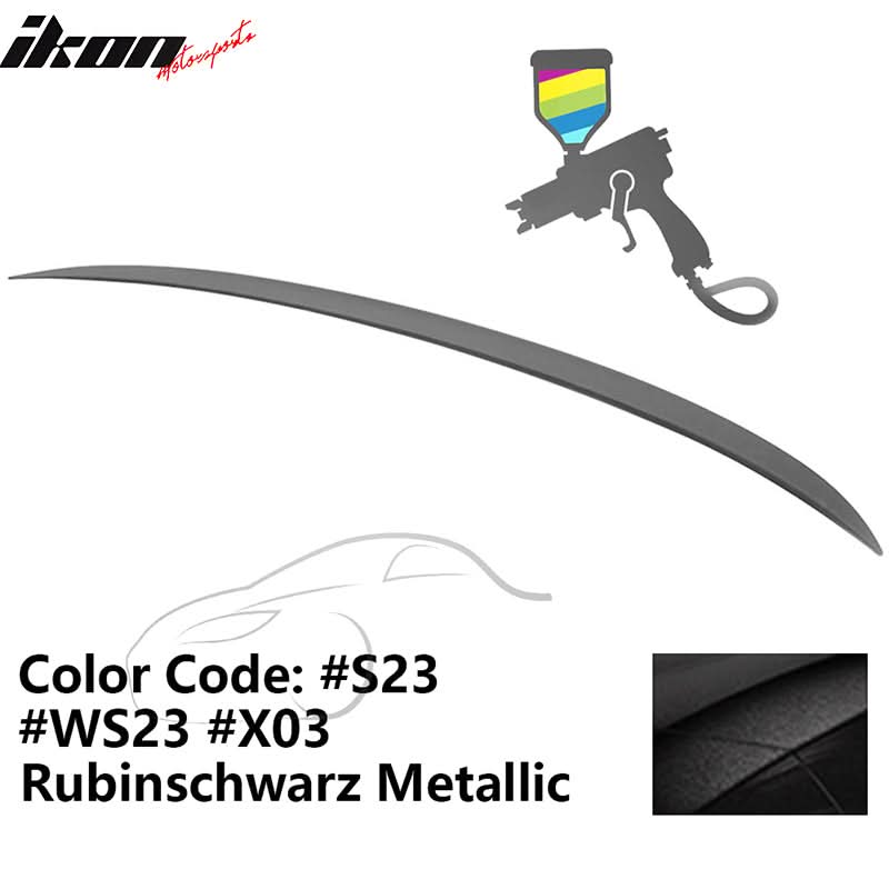 2006-2011 BMW E90 3-Series M3 Style Painted Trunk Spoiler Wing