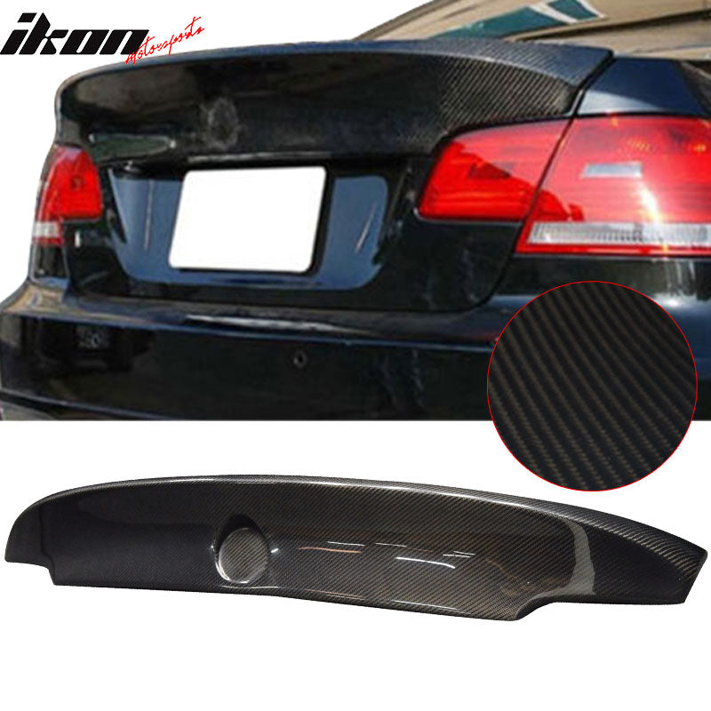 2007-2013 BMW E92 3-Series Coupe CSL Style Carbon Fiber Trunk Spoiler