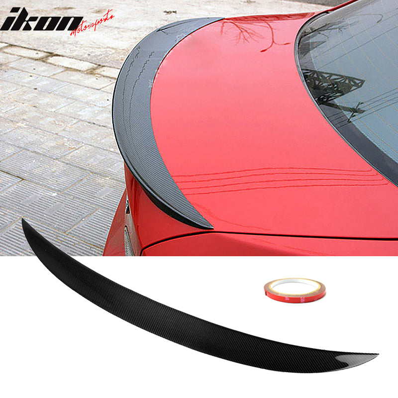 2007-2013 BMW 3-Series E92 P Style Carbon Fiber Trunk Spoiler Wing