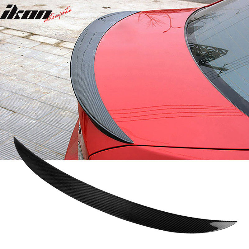 2007-2013 BMW 3-Series E92 P Style Carbon Fiber Trunk Spoiler Wing