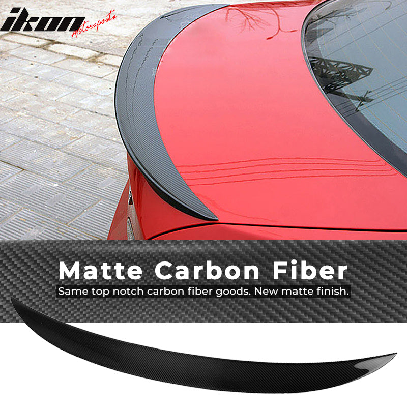 2007-2013 BMW 3-Series E92 P Style Carbon Fiber Trunk Spoiler Wing