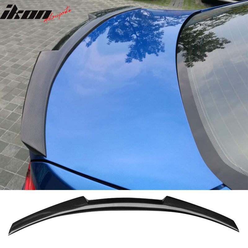2007-2013 BMW 3-Series E92 M4 Style Carbon Fiber Trunk Spoiler Wing