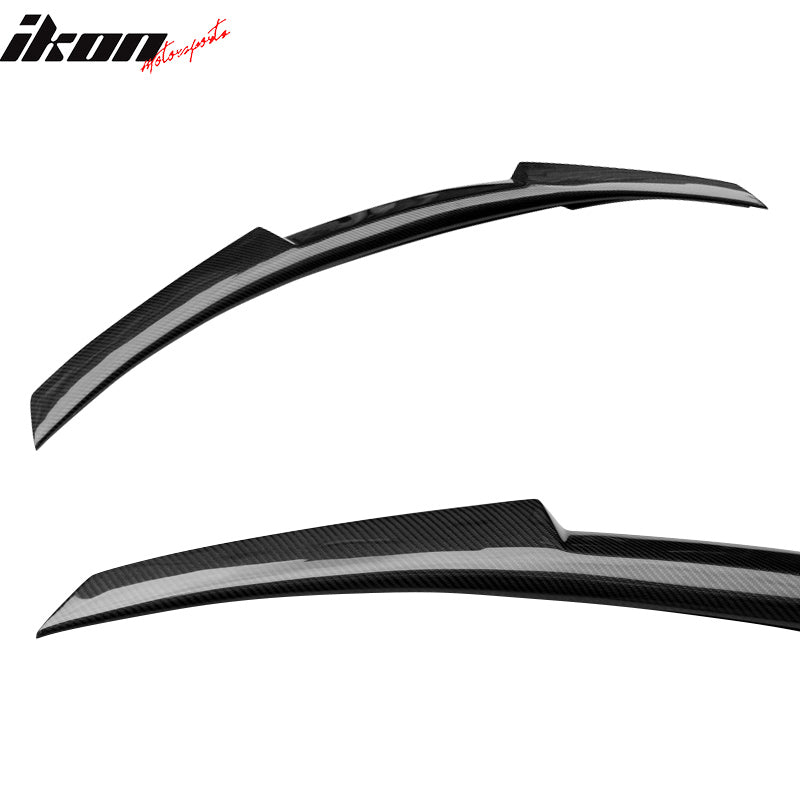 2007-2013 BMW 3-Series E92 M4 Style Carbon Fiber Trunk Spoiler Wing