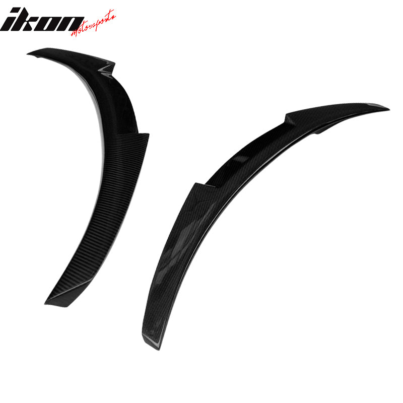 2007-2013 BMW 3-Series E92 M4 Style Carbon Fiber Trunk Spoiler Wing