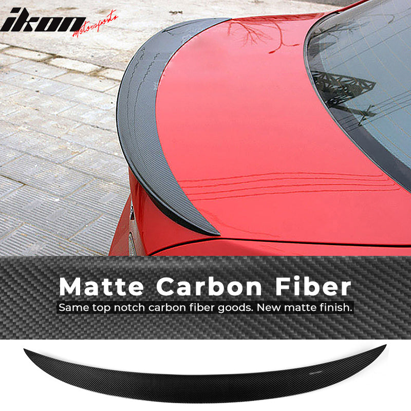 2007-2013 BMW 3-Series E93 P Style Carbon Fiber Trunk Spoiler Wing