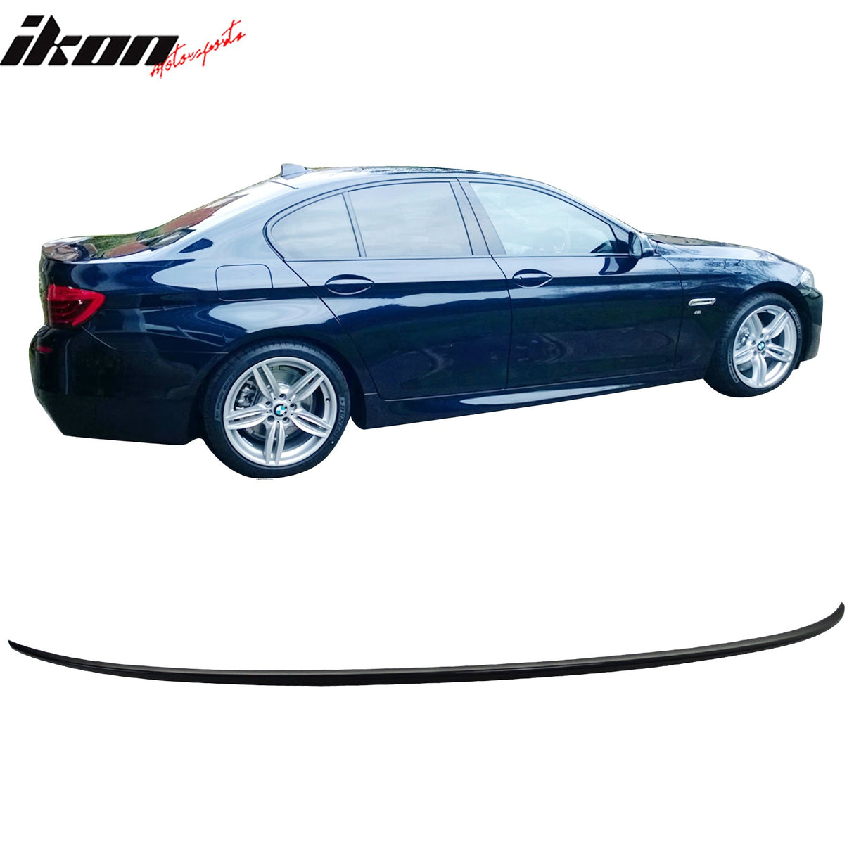 2011-2017 BMW F10 5-Series M5 Style Rear Spoiler Wing ABS Painted