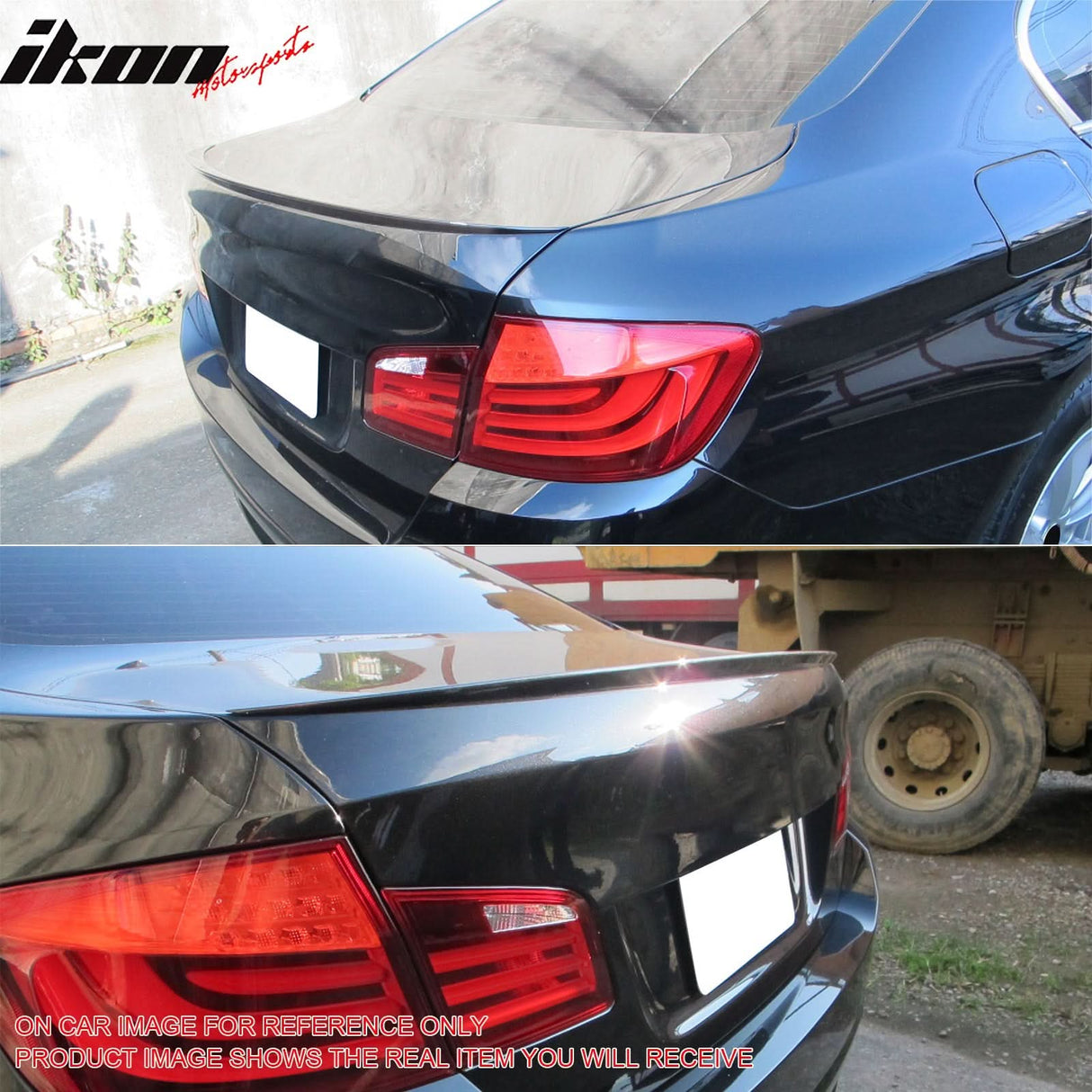 2011-2017 BMW F10 5-Series M5 Style Rear Spoiler Wing ABS Painted