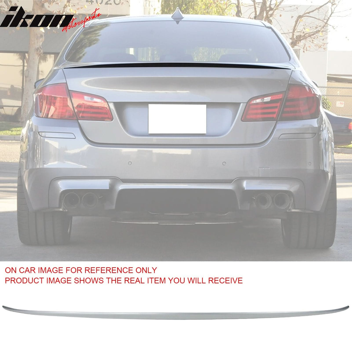 2011-2017 BMW F10 5-Series M5 Style Rear Spoiler Wing ABS Painted