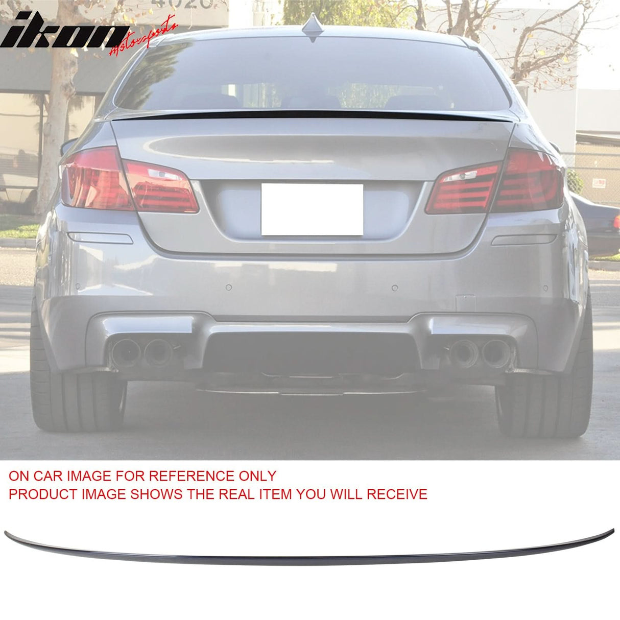 2011-2017 BMW F10 5-Series M5 Style Rear Spoiler Wing ABS Painted