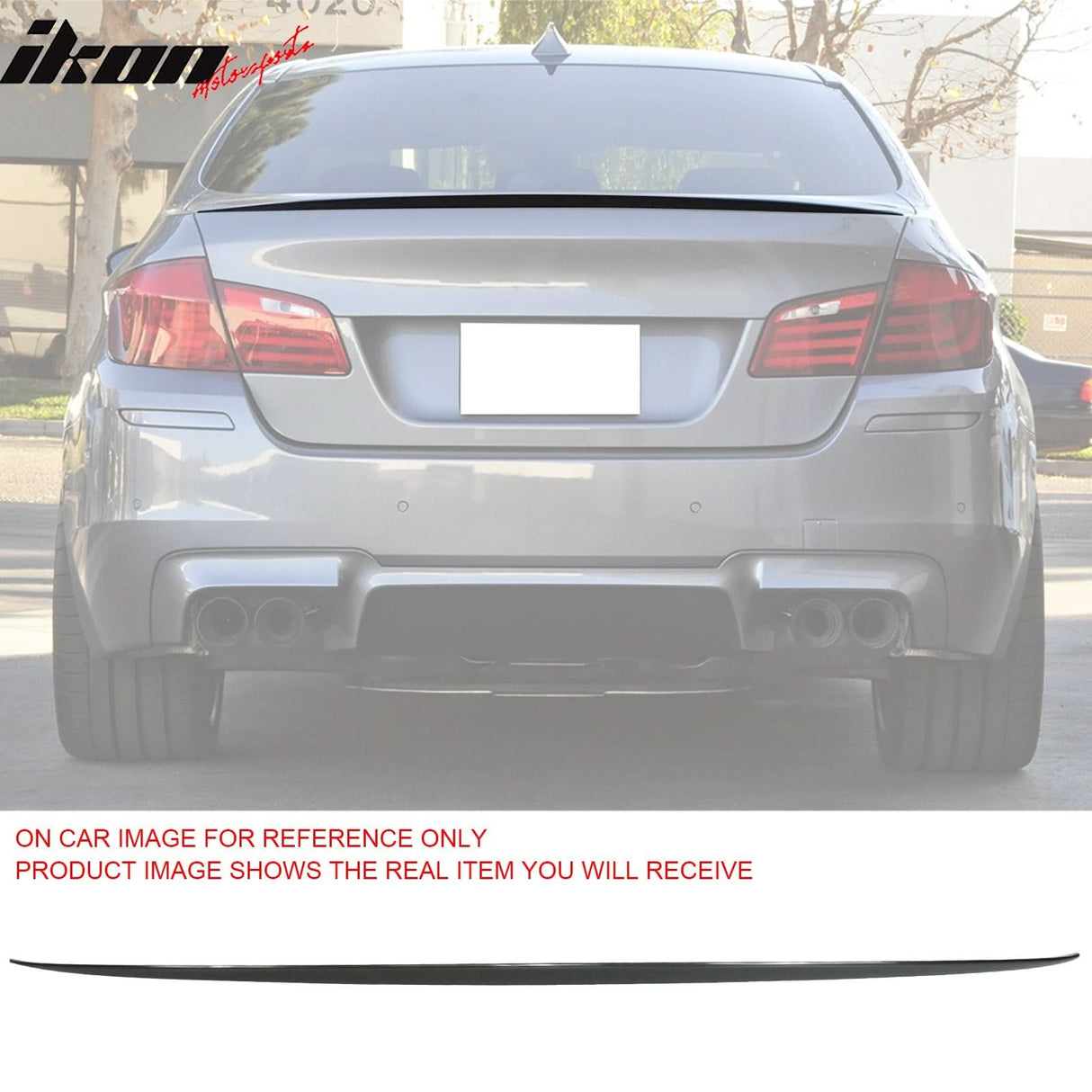 2011-2017 BMW F10 5-Series M5 Style Rear Spoiler Wing ABS Painted