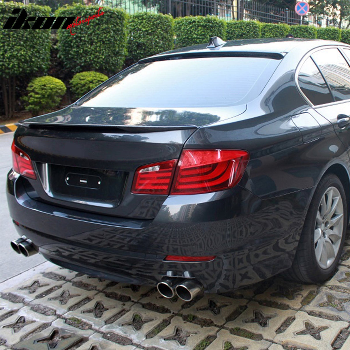 2011-17 BMW F10 5 Series Sedan P Style Unpainted Rear Spoiler Wing ABS