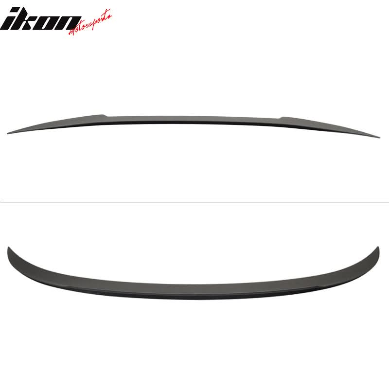 2012-18 BMW F12 6 Series Convertible Matte Black Rear Spoiler Wing ABS