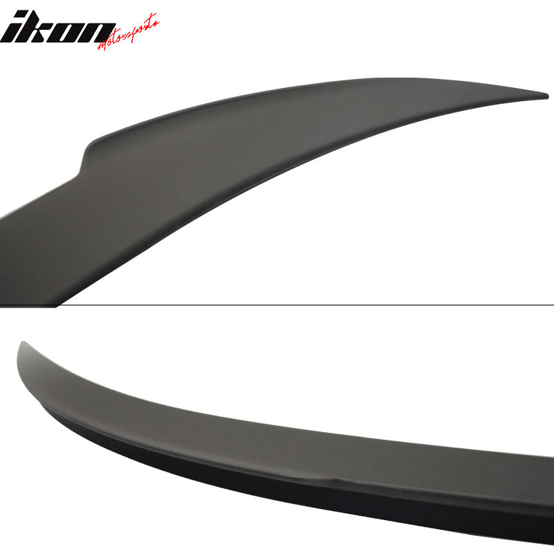 2012-18 BMW F12 6 Series Convertible Matte Black Rear Spoiler Wing ABS