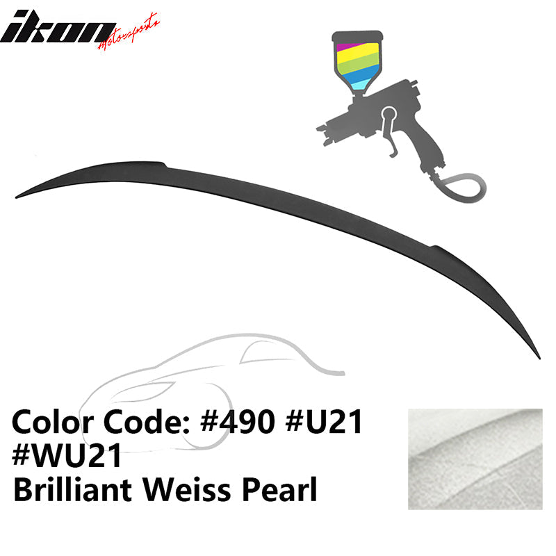 2012-2019 BMW F13 M6 Coupe V Style Rear Spoiler ABS