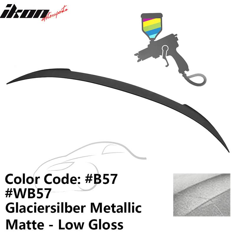 2012-2019 BMW F13 M6 Coupe V Style Rear Spoiler ABS