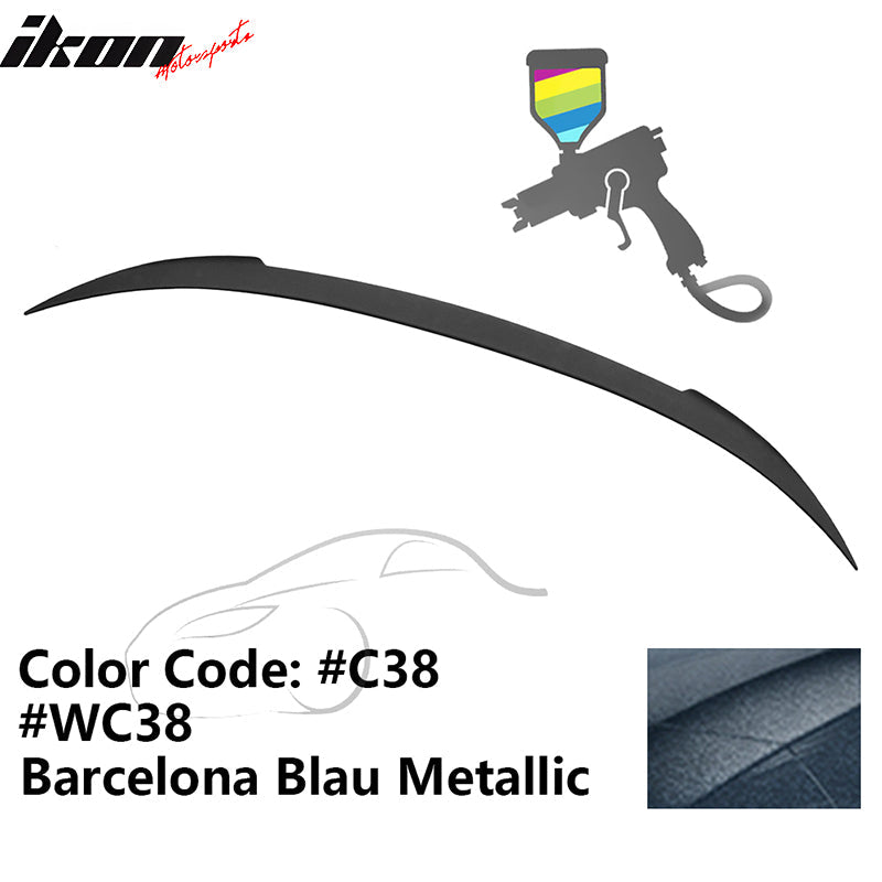 2012-2019 BMW F13 M6 Coupe V Style Rear Spoiler ABS