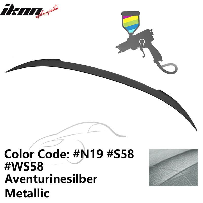 2012-2019 BMW F13 M6 Coupe V Style Rear Spoiler ABS