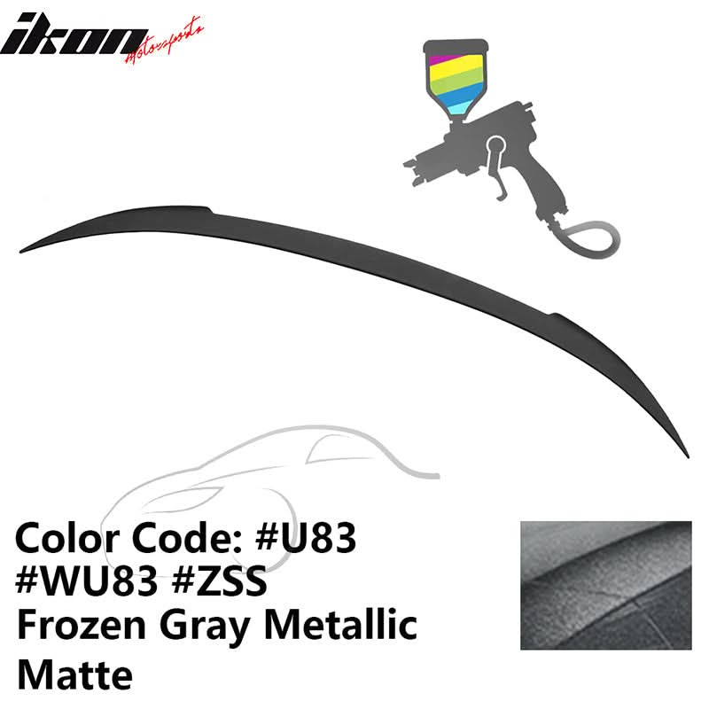 2012-2019 BMW F13 M6 Coupe V Style Rear Spoiler ABS