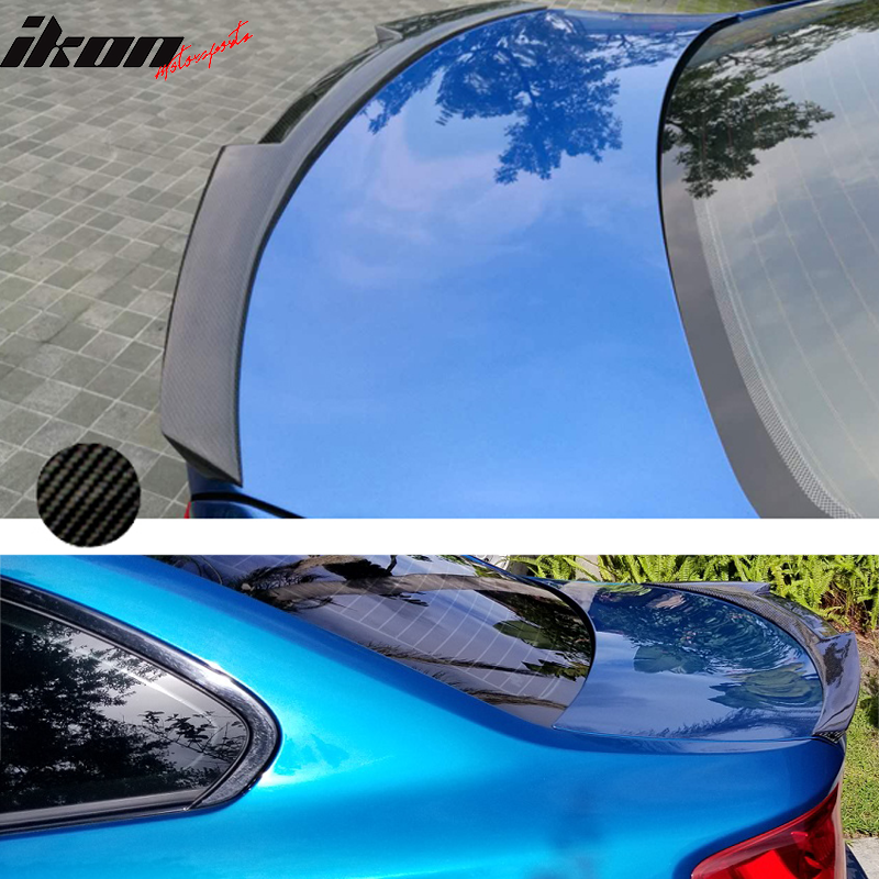 2014-2021 BMW 2-Series F22 M4 Style Trunk Spoiler Matte Carbon Fiber