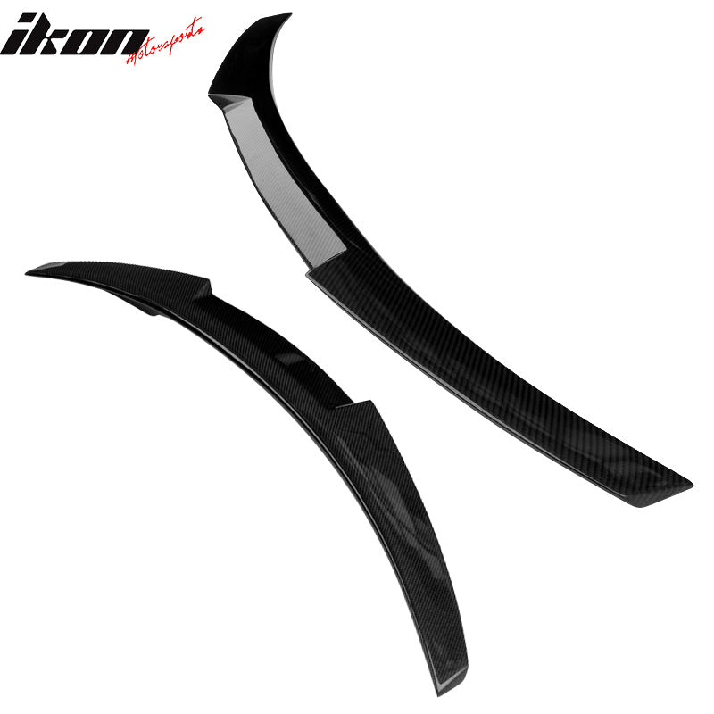 2014-2021 BMW 2-Series F22 M4 Style Trunk Spoiler Matte Carbon Fiber