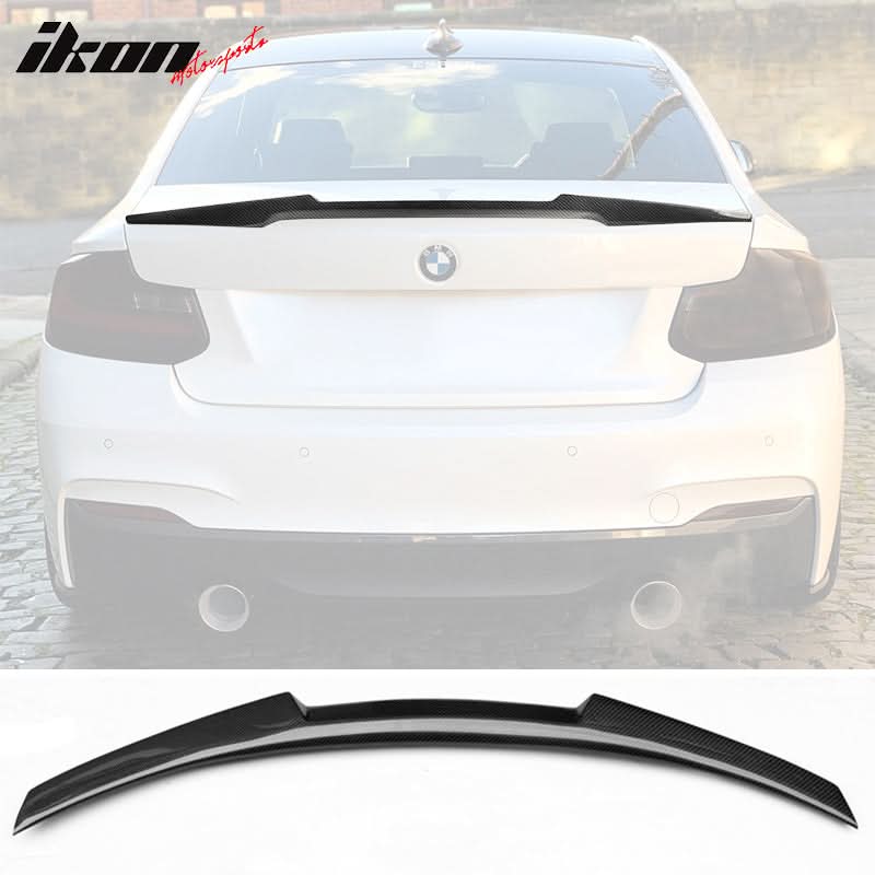 2014-2021 BMW 2-Series F22 M4 Style Carbon Fiber Trunk Spoiler Wing