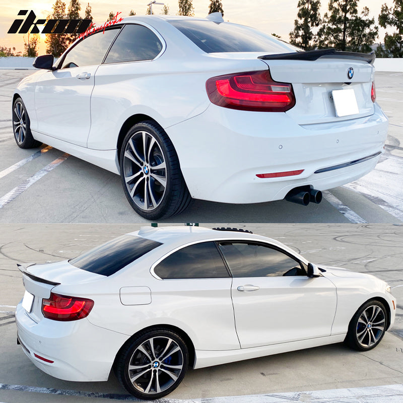 2014-2021 BMW 2-Series F22 M4 Style Carbon Fiber Trunk Spoiler Wing