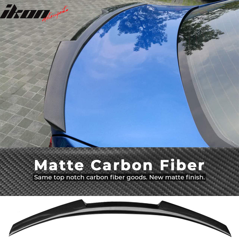 2014-2021 BMW 2-Series F22 M4 Style Carbon Fiber Trunk Spoiler Wing