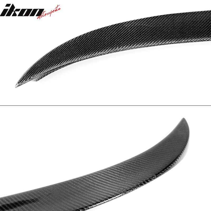 2012-2018 BMW F30 3 Series F80 M3 A Style Carbon Fiber Trunk Spoiler