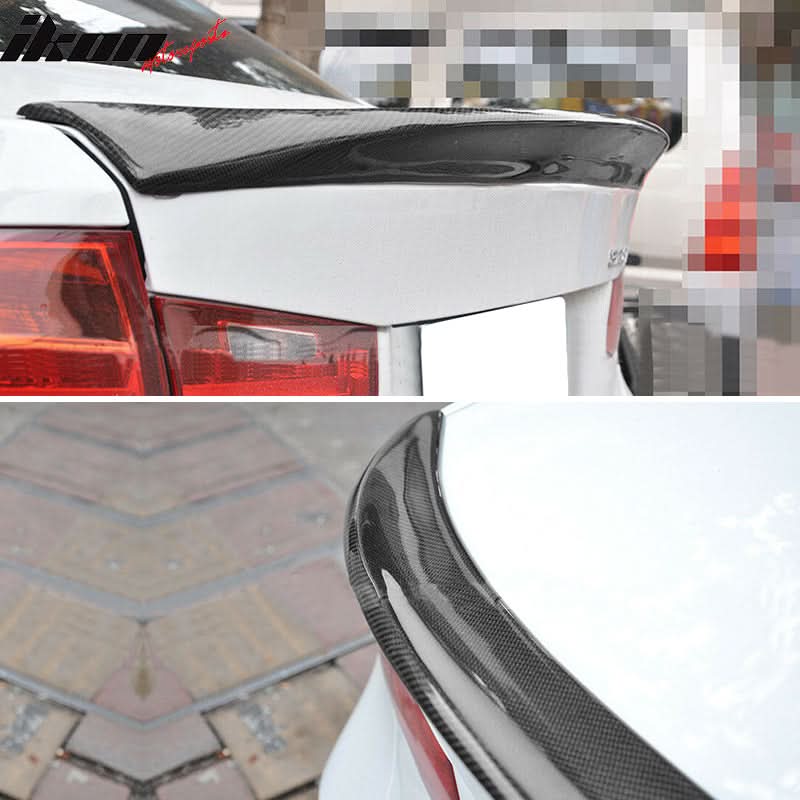 2012-2018 BMW 3-Series F30 CSL Style Carbon Fiber Rear Trunk Spoiler