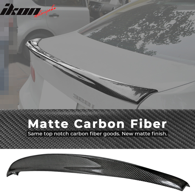 2012-2018 BMW 3-Series F30 CSL Style Carbon Fiber Rear Trunk Spoiler