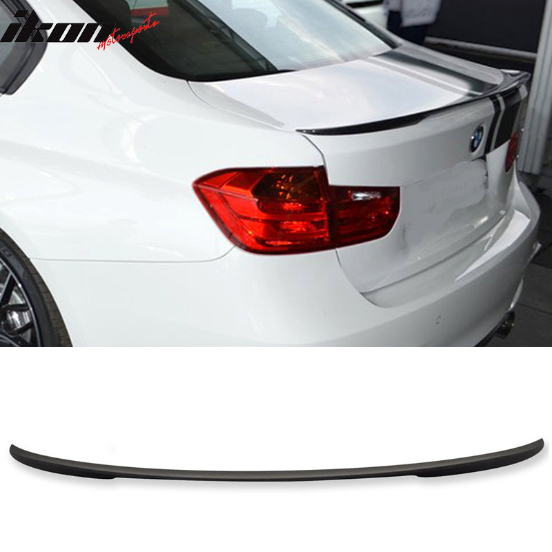 2012-2018 BMW F30 3 Series Sedan P Style Trunk Spoiler Wing Painted